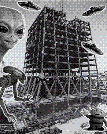 ALIENS made the PYRAMID