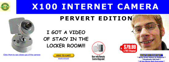 X100 Internet Camera Pervert Edition